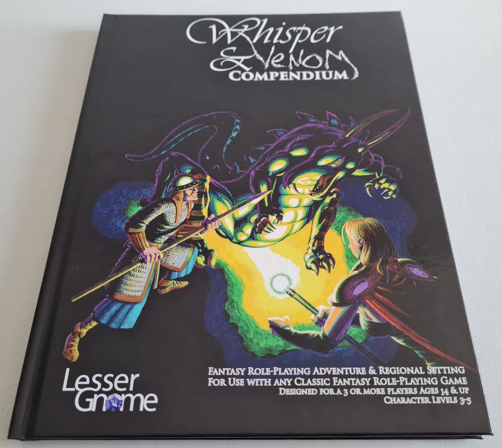 Whisper and Venom Compendium - Role Playing Adventure (D&D Compatible)