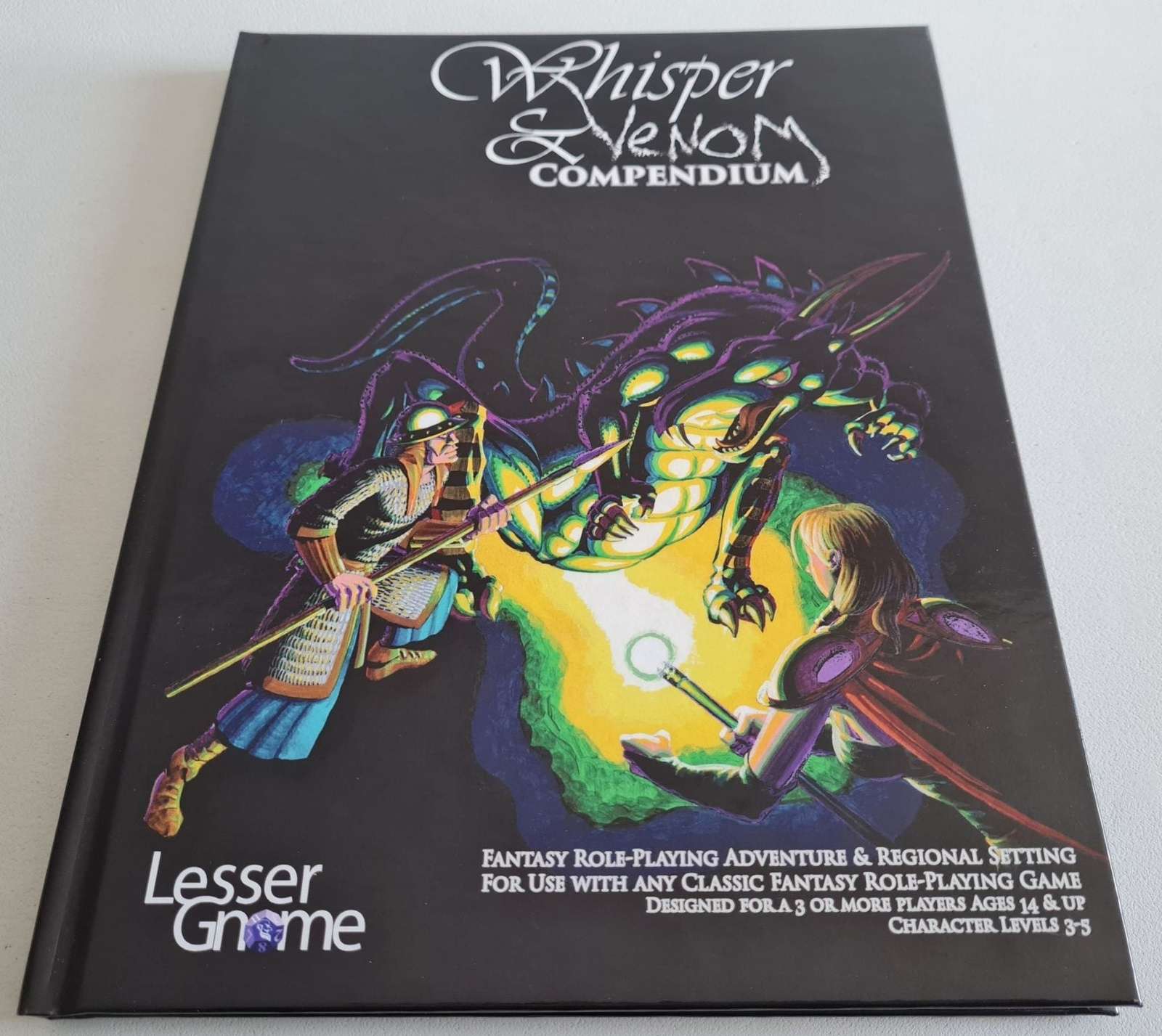 Whisper and Venom Compendium - Role Playing Adventure D&D Compatible