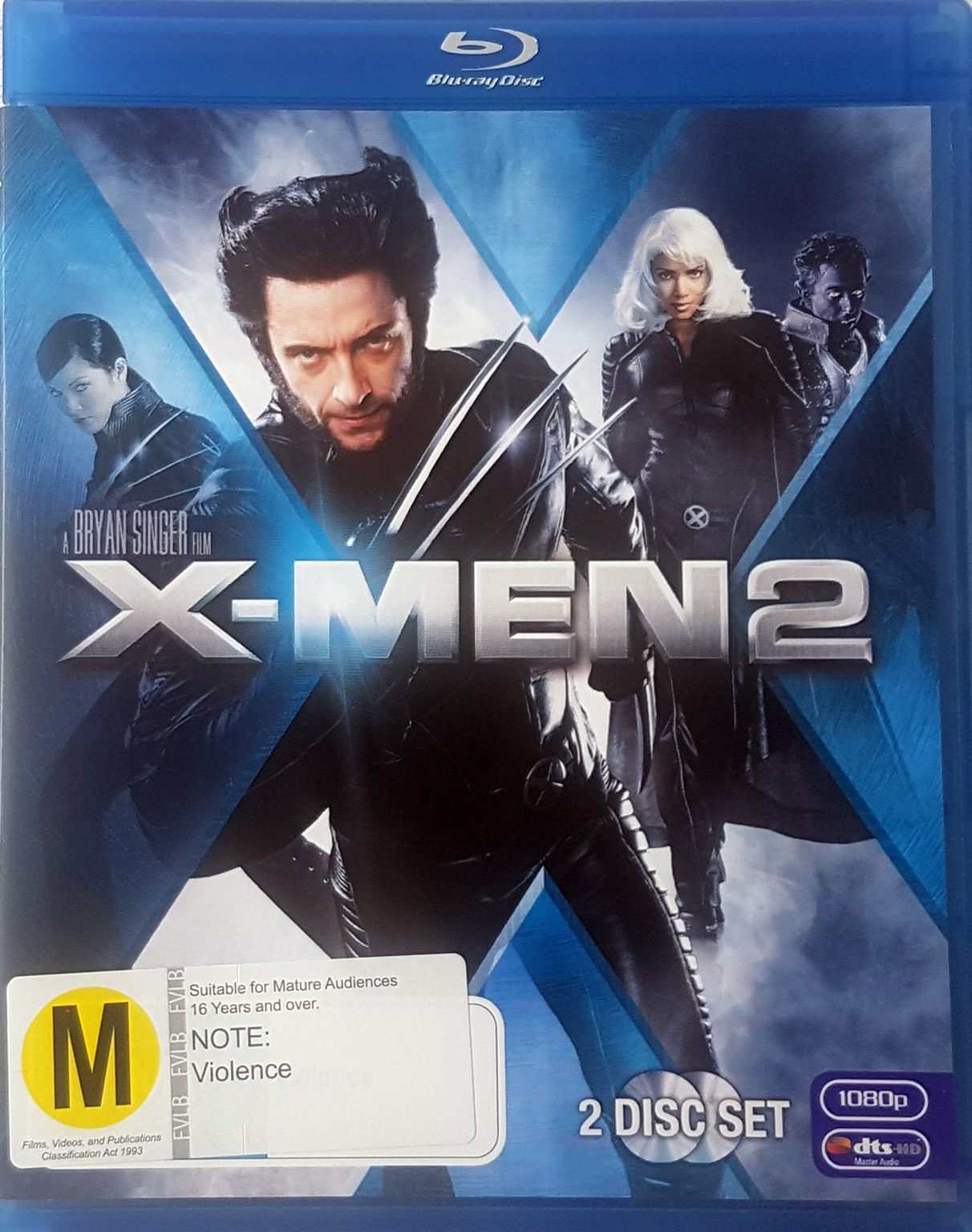 X-Men 2 (Blu Ray) 2 Disc Edition Default Title