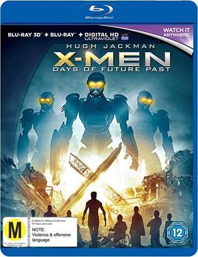 X-Men Days of Future Past 3D + 2D (Blu Ray) Default Title
