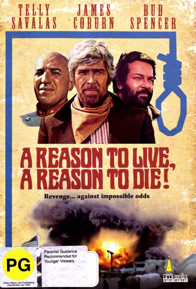 A Reason to Live, a Reason to Die - 1972 (DVD) - Vinyl Kitchen
