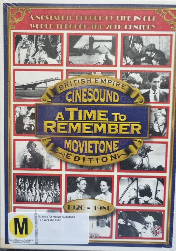 A Time to Remember 1920 - 1980 (DVD) Brand New - Vinyl Kitchen