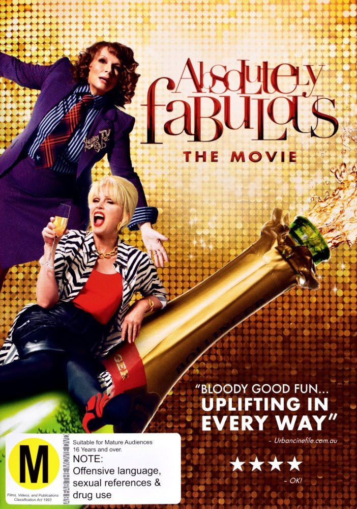 Absolutely Fabulous: The Movie - 2016 (DVD) - Vinyl Kitchen