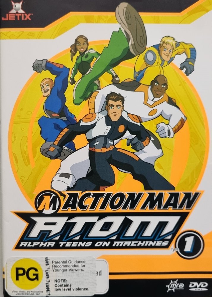 Action Man ATOM - Volume 1 (DVD) - Vinyl Kitchen