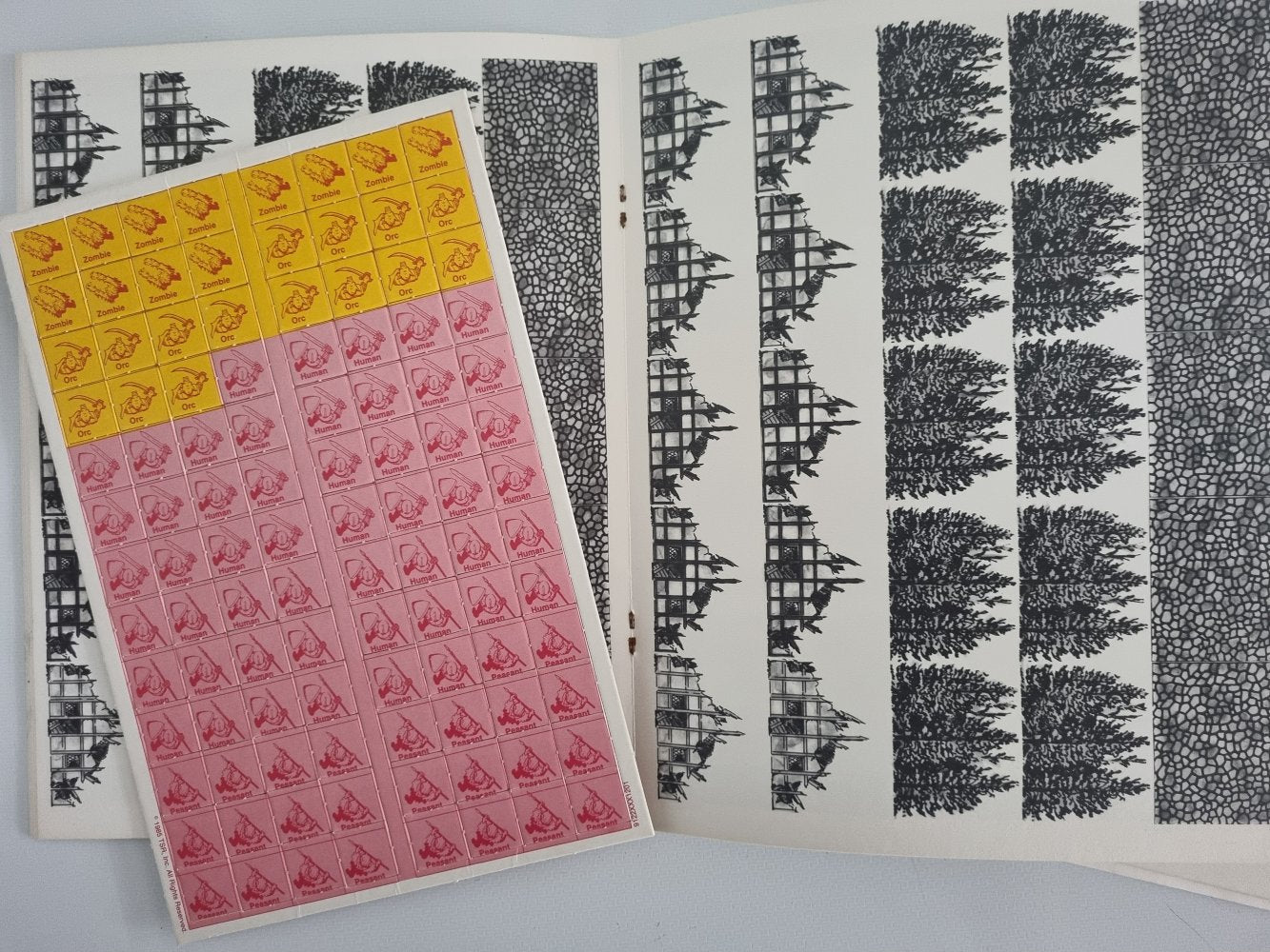 AD&D Bloodstone Pass Battle System H1 Unpunched - Vinyl Kitchen