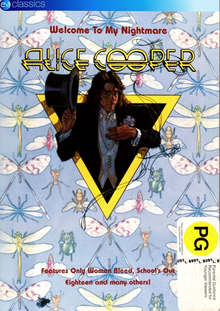 Alice Cooper: Welcome to My Nightmare - 1975 (DVD) - Vinyl Kitchen