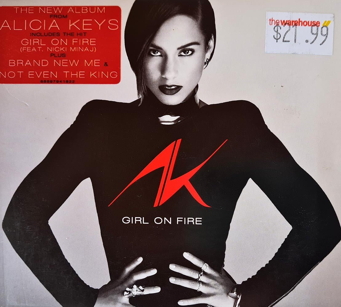 Alicia Keys - Girl on Fire (CD) - Vinyl Kitchen
