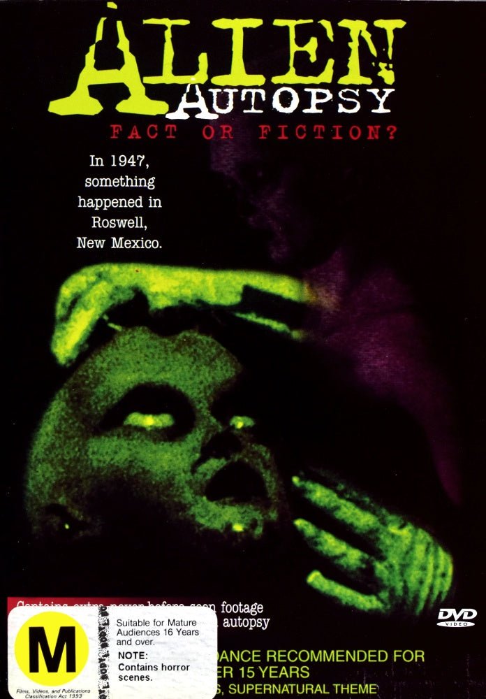 Alien Autopsy - 1995 (DVD) - Vinyl Kitchen