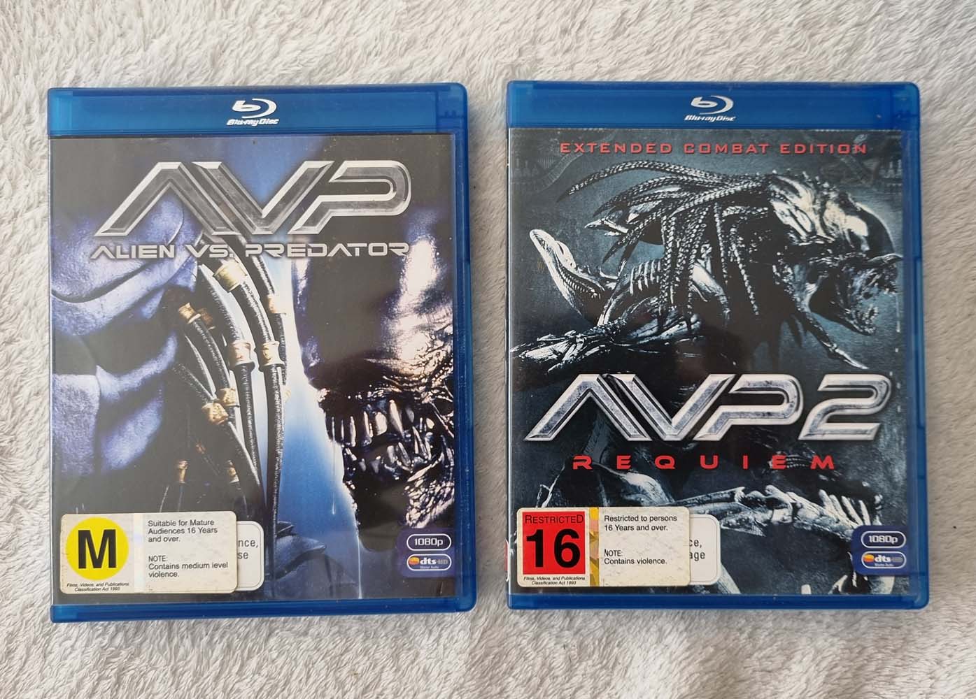 Aliens vs Predator / AVP 2: Requiem - 2007 (Blu Ray) - Vinyl Kitchen