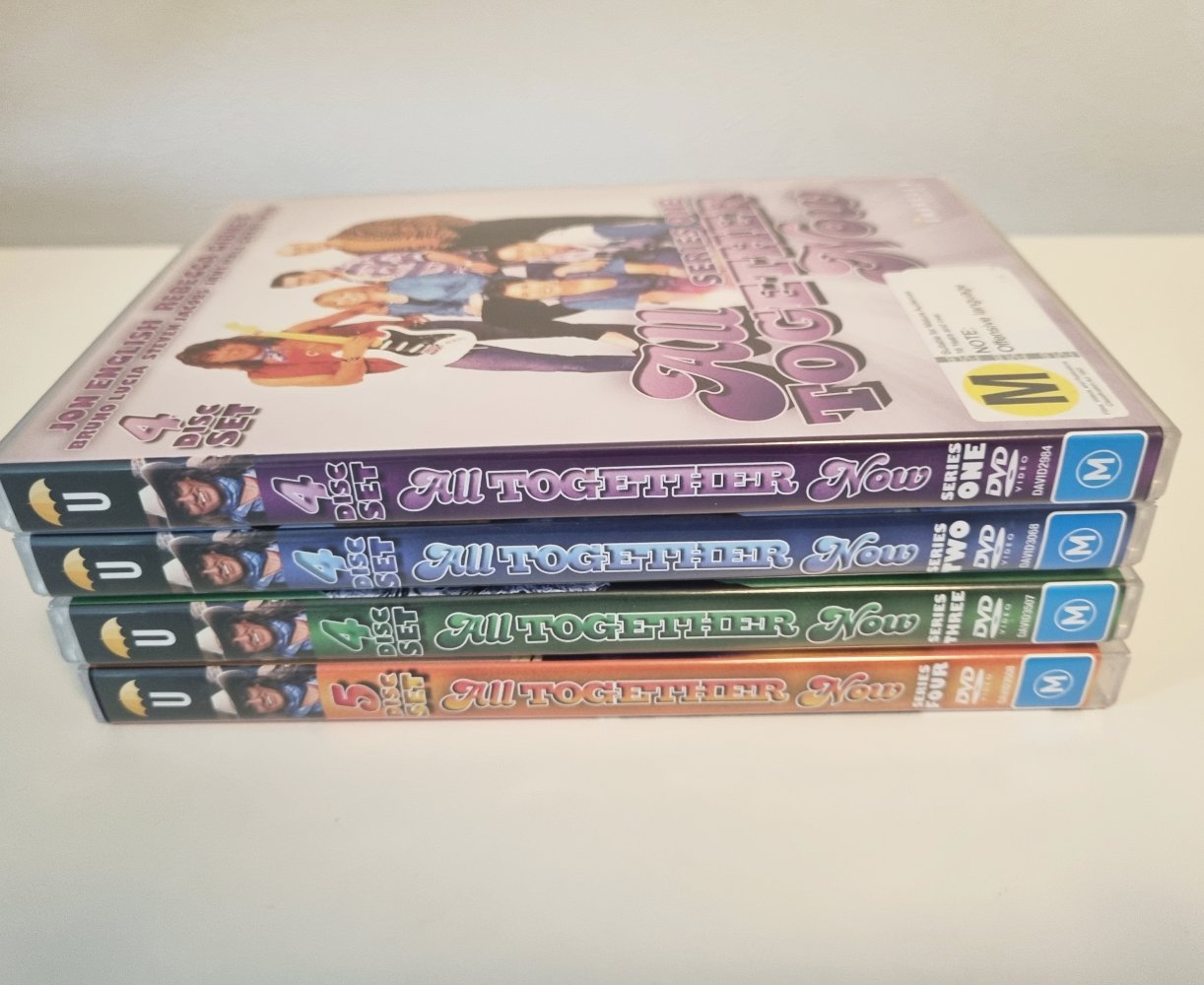 All Together Now - The Complete Series 1 - 4 (DVD) - Vinyl Kitchen