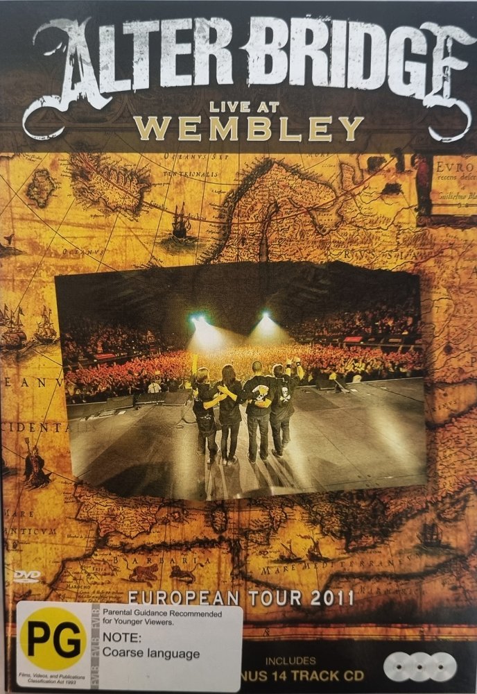 Alter Bridge: Live at Wembley - 2012 (2 DVD/ 1 CD) - Vinyl Kitchen