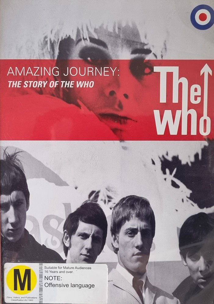 Amazing Journey - The Story of the Who - 2 Disc (DVD) - Vinyl Kitchen