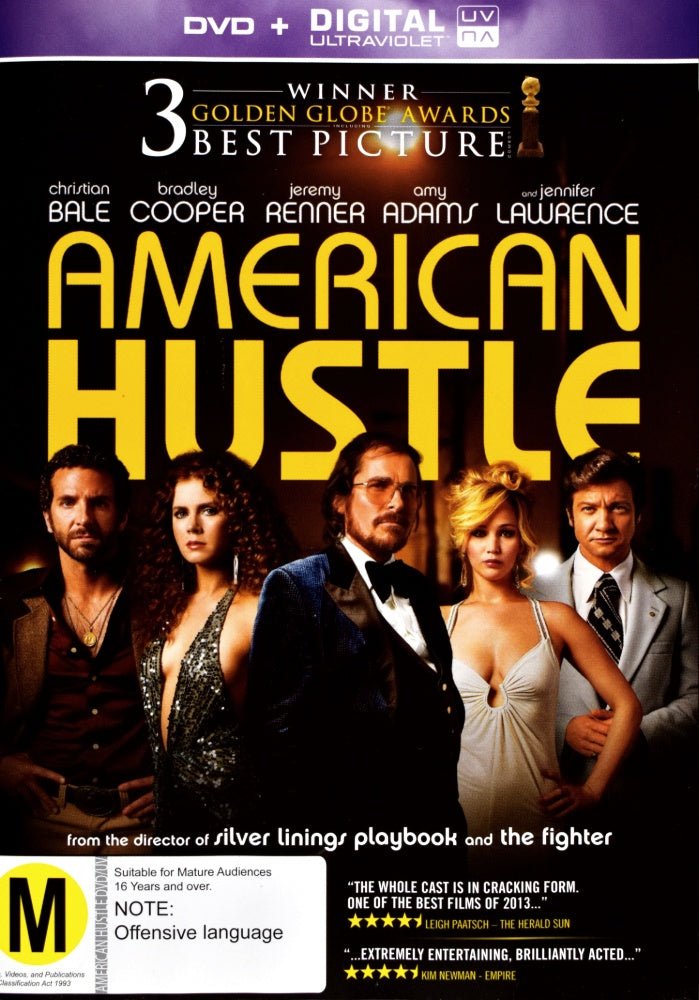American Hustle - 2013 (DVD) - Vinyl Kitchen
