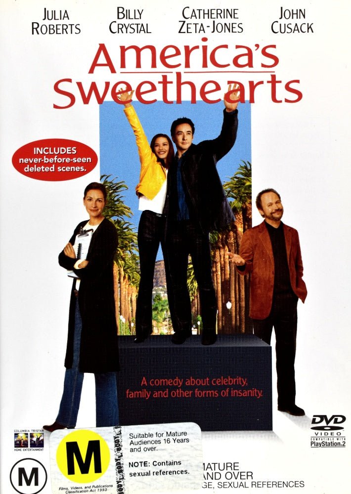 America's Sweethearts - 2001 (DVD) - Vinyl Kitchen