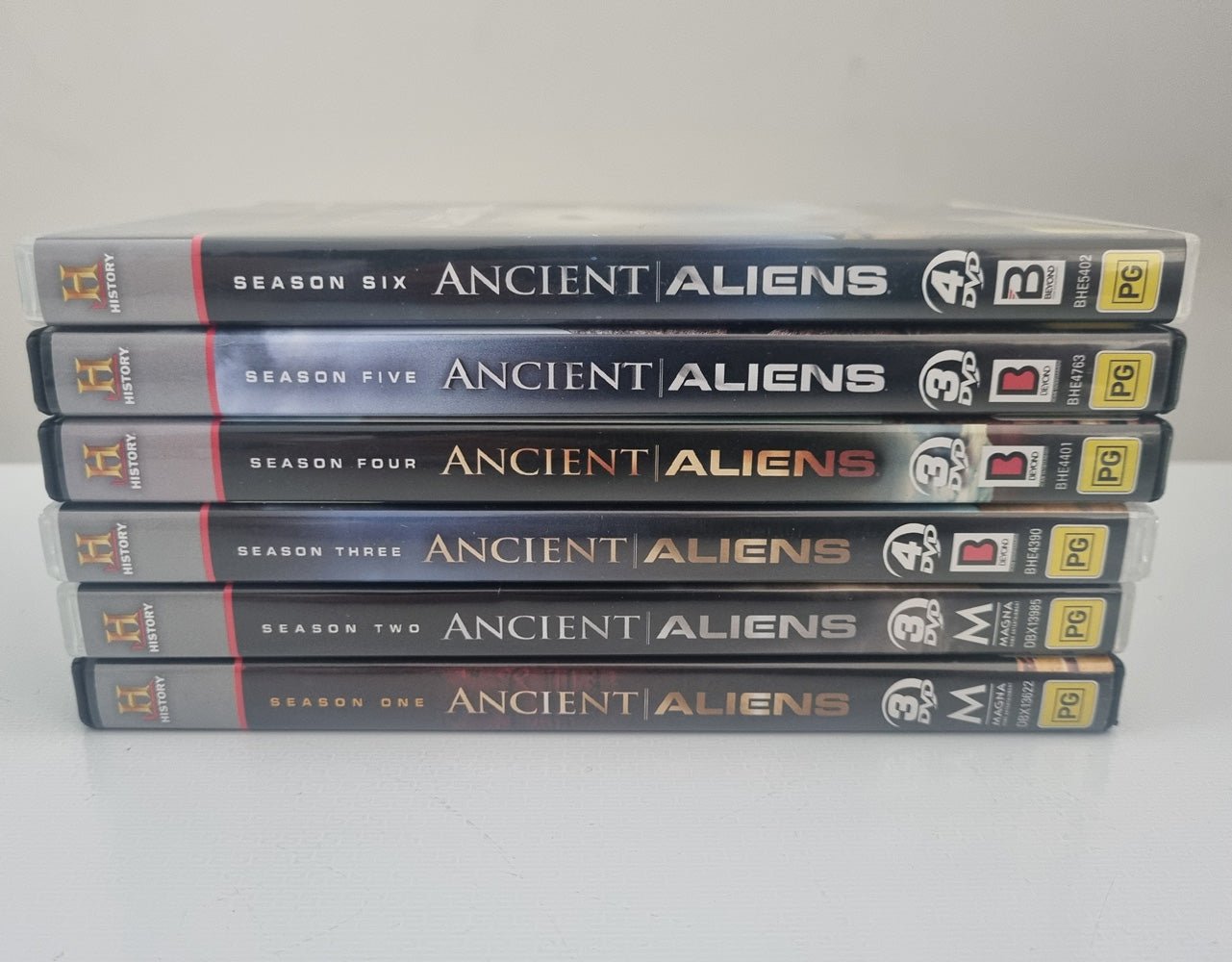 Ancient Aliens - Season 1 - 6 (DVD) - Vinyl Kitchen