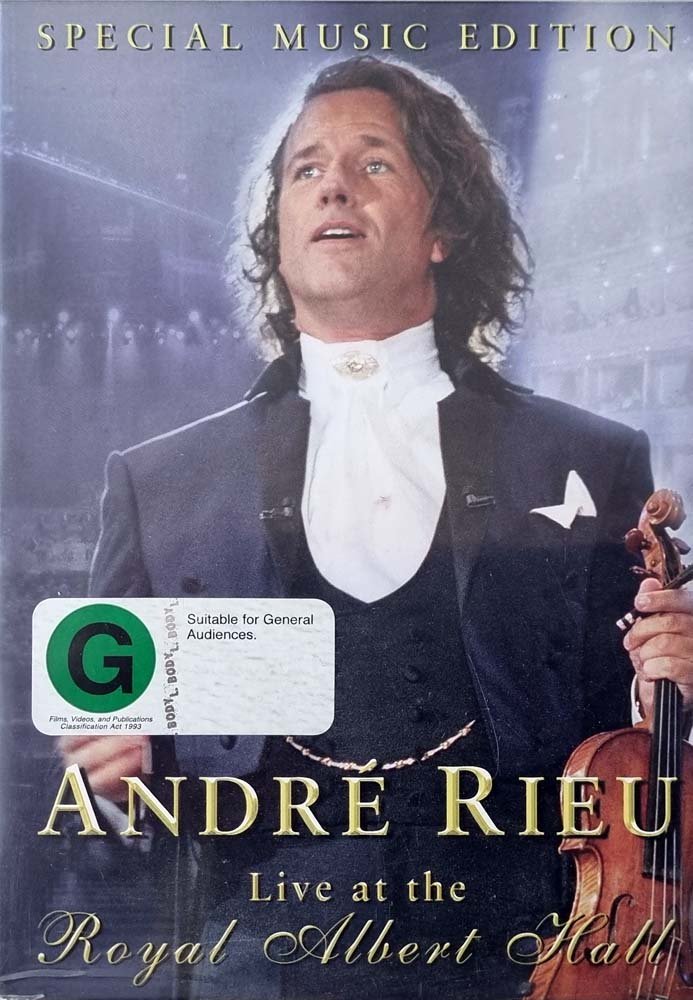 Andre Rieu Live at the Royal Albert Hall (DVD) - Vinyl Kitchen
