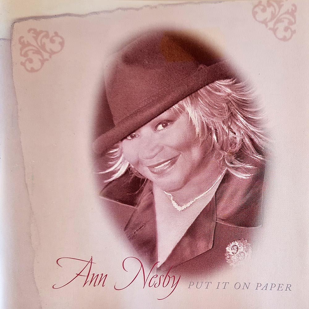 Ann Nesby - Put it on Paper (CD) - Vinyl Kitchen