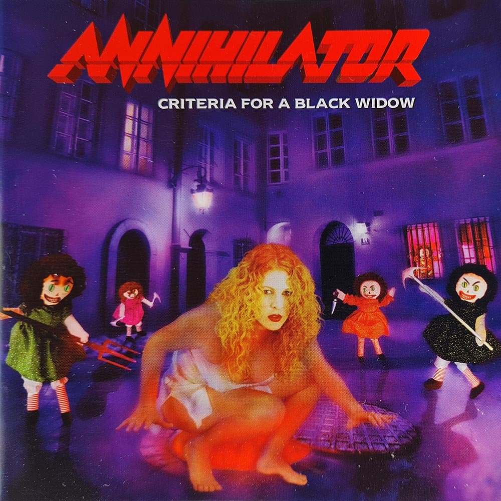 Annihilator - Criteria For A Black Widow (CD) - Vinyl Kitchen