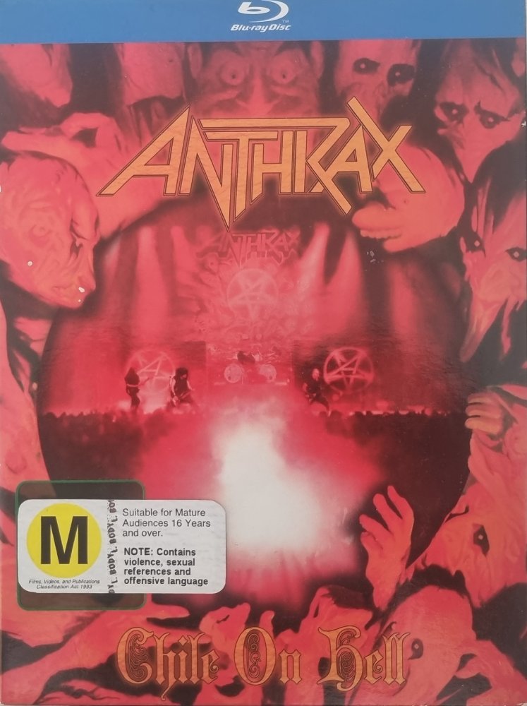 Anthrax - Chile on Hell - 2014 (Blu Ray / 2 CD) - Vinyl Kitchen