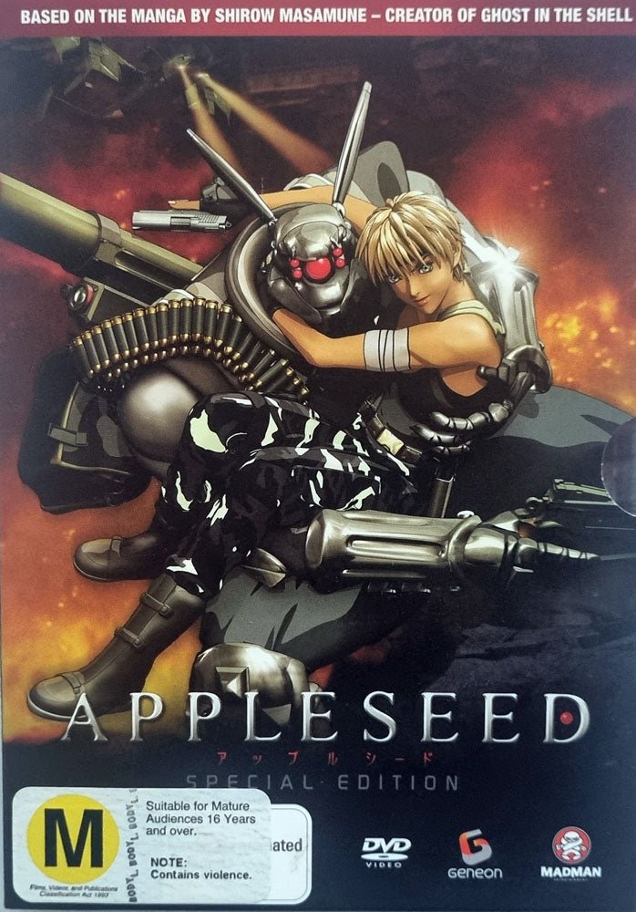Appleseed: Special Two Disc Edition - 2004 (DVD) - Vinyl Kitchen