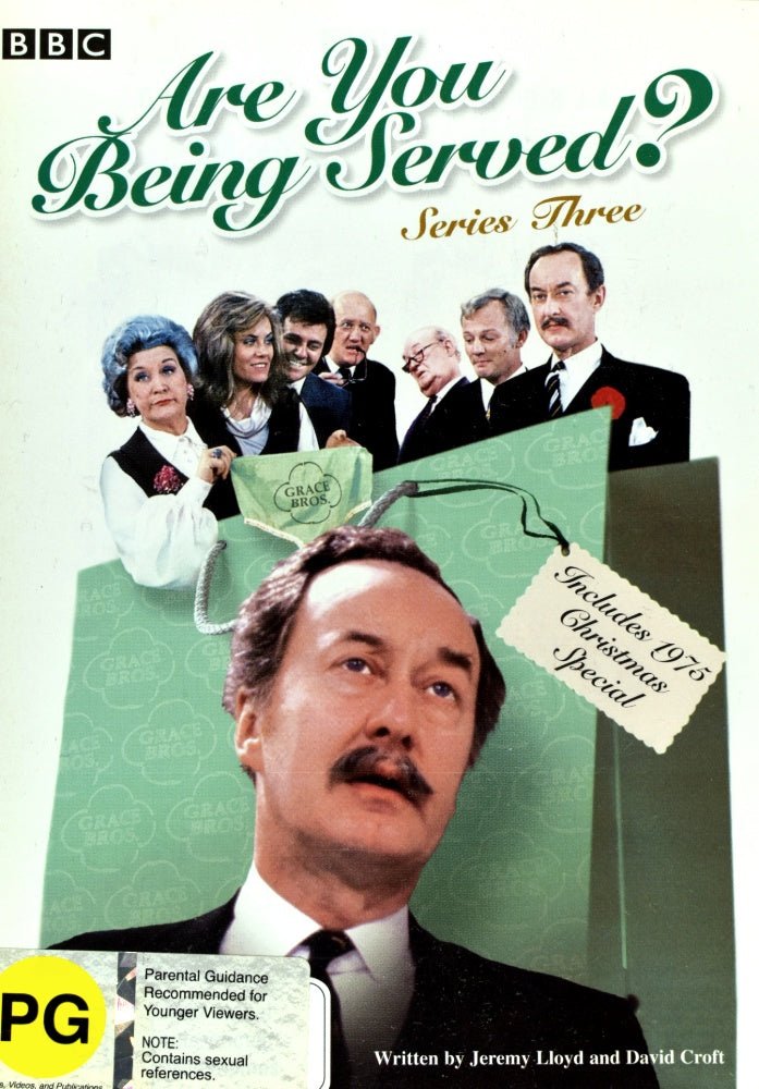 Are You Being Served?: Series 3 - 1975 (DVD) - Vinyl Kitchen