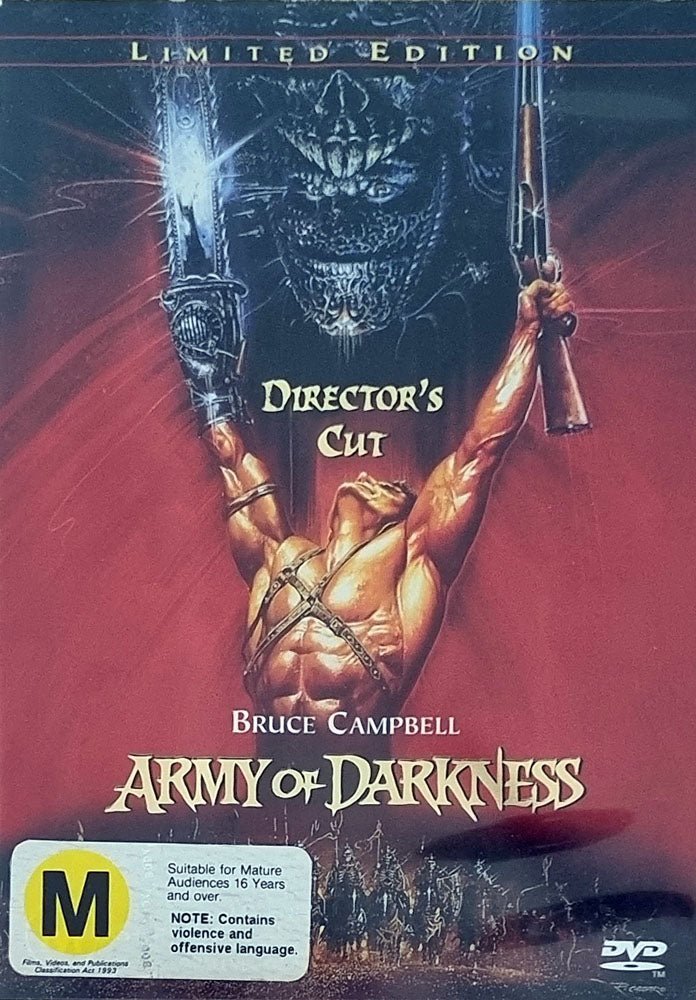 Army of Darkness - Limited Edition Director's Cut (DVD) Region 1 - 1992 - Vinyl Kitchen