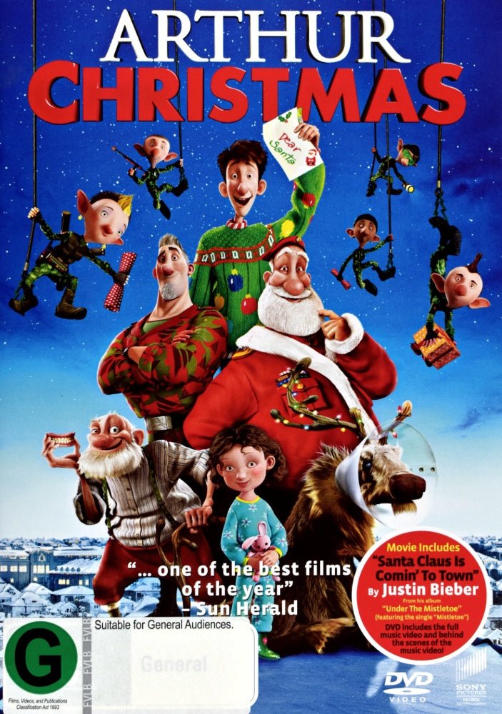 Arthur Christmas - 2011 (DVD) - Vinyl Kitchen