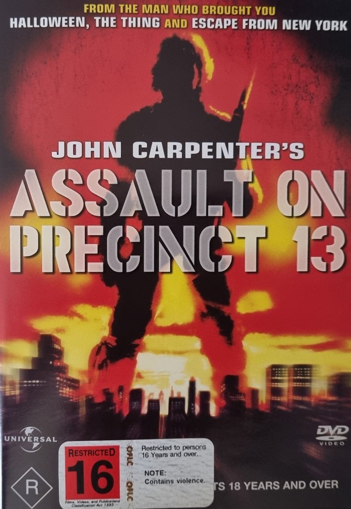 Assault on Precinct 13 - John Carpenter - 1976 (DVD) - Vinyl Kitchen