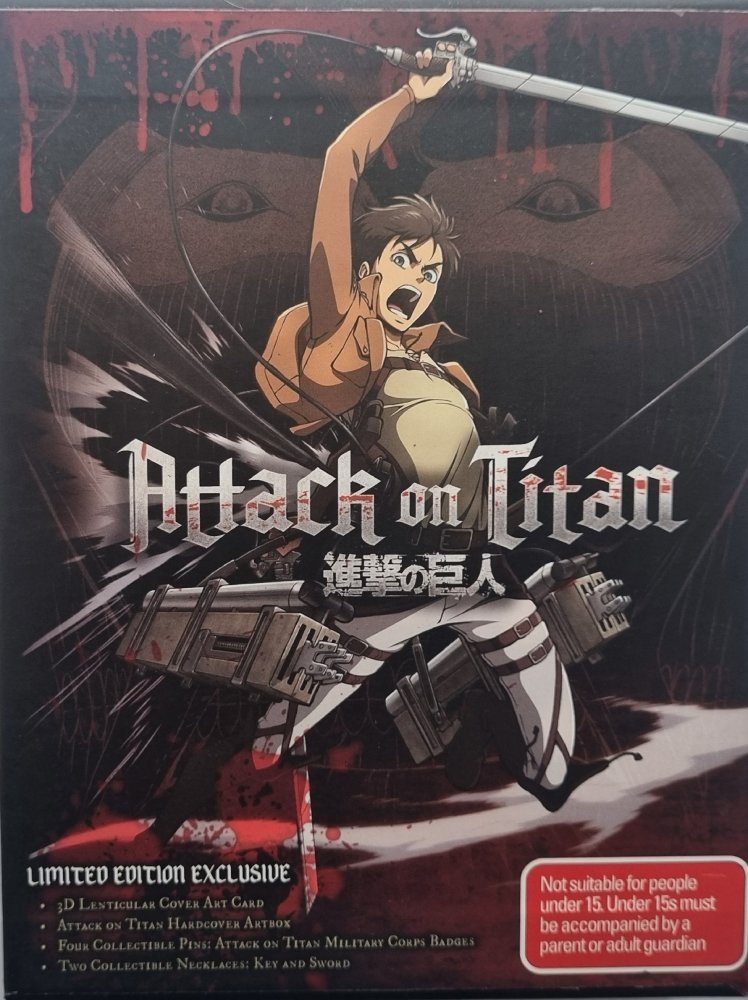 Attack on Titan: Collection 1 Limited Edition - 2013 (Blu Ray) - Vinyl Kitchen
