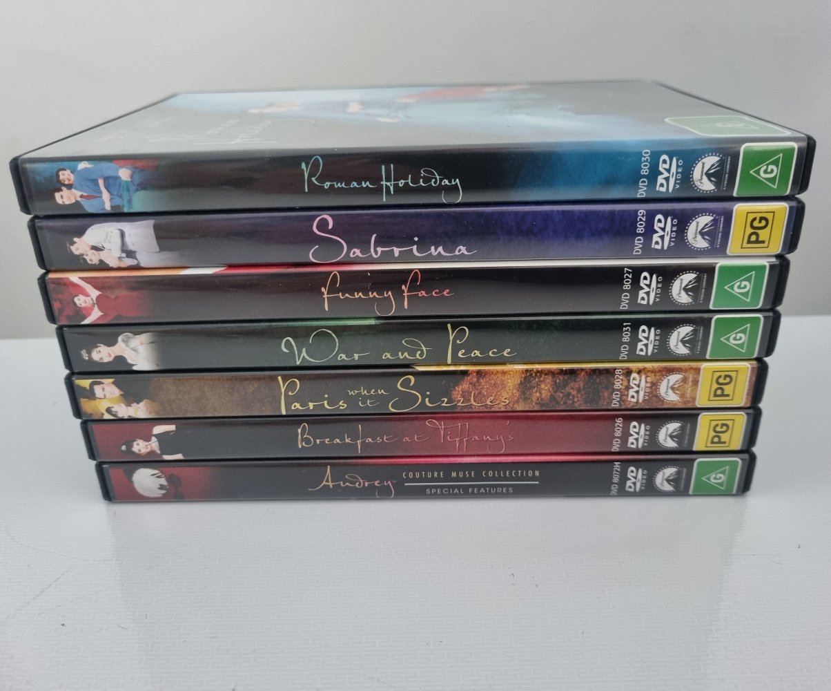 Audrey Hepburn 6 Movie Collection & Special Features - 1961 (DVD) - Vinyl Kitchen