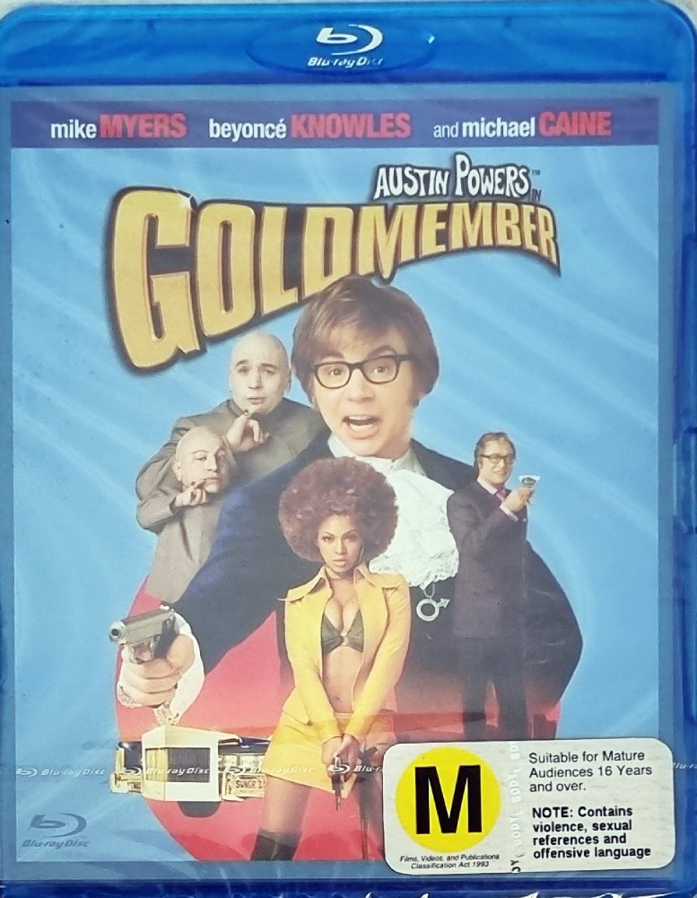 Austin Powers in Goldmember (Blu Ray) Brand New - 2002 - Vinyl Kitchen