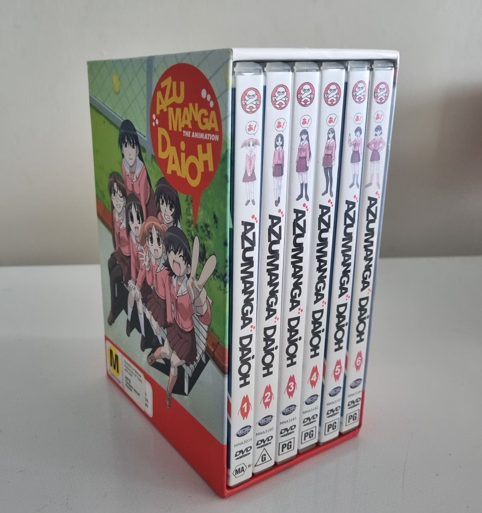 Azumanga Daioh The Animation - 6 Disc Box Set - 2002 (DVD) - Vinyl Kitchen