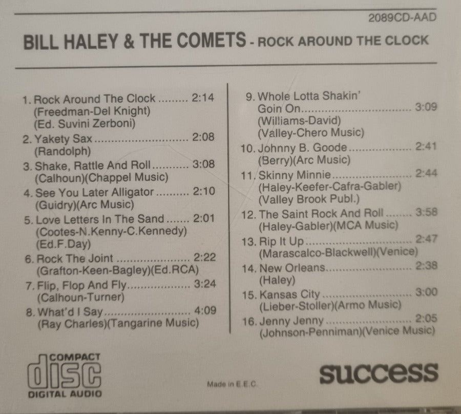 Bill Hayley & the Comets – Rock Around the Clock (CD)