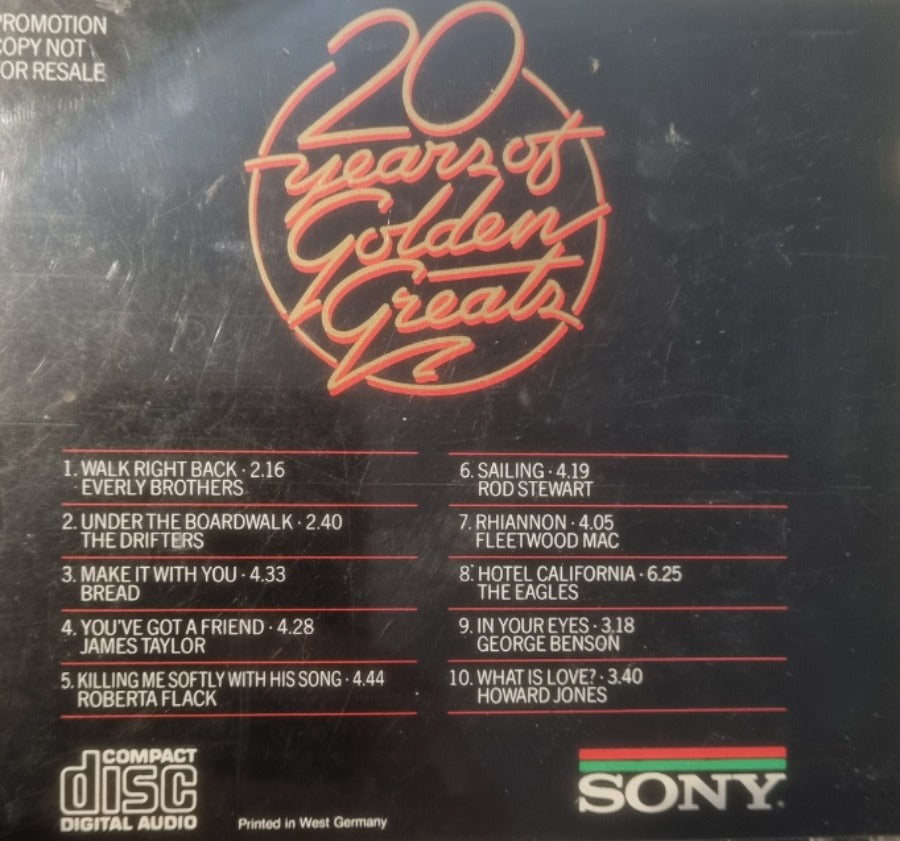 20 Years of Golden Greats (CD)