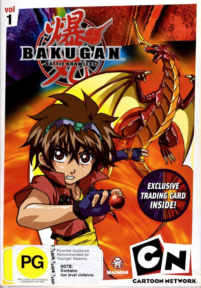 Bakugan Battle Brawlers: Volume 1 - 2007 (DVD) - Vinyl Kitchen