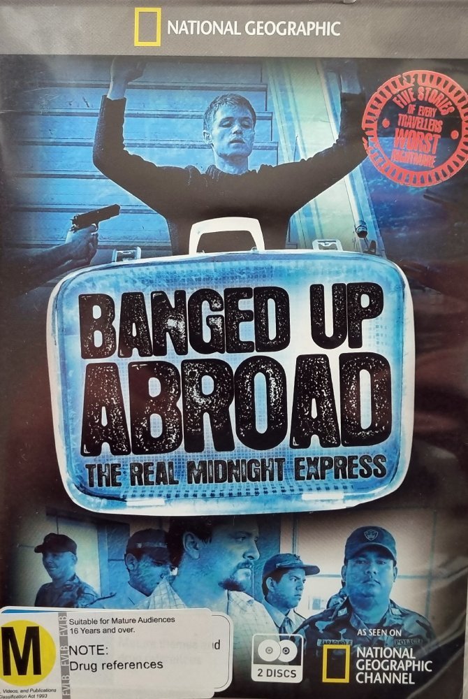 Banged Up Abroad - The Real Midnight Express (DVD) - Vinyl Kitchen