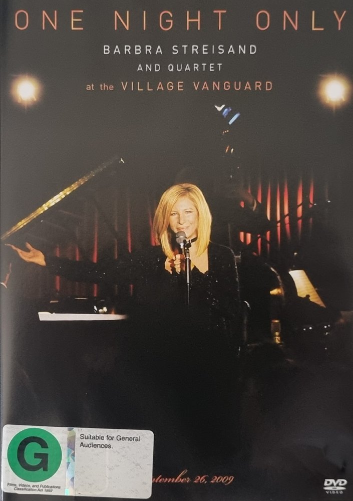 Barbra Streisand - One Night Only (DVD) - Vinyl Kitchen