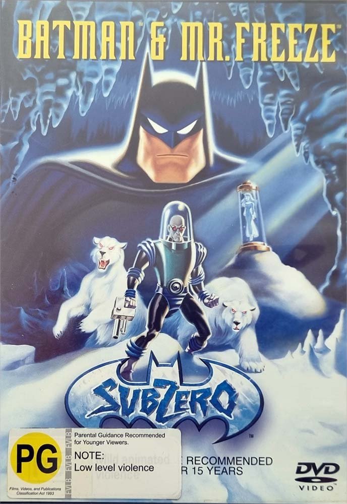 Batman & Mr. Freeze - Subzero (DVD) - Vinyl Kitchen