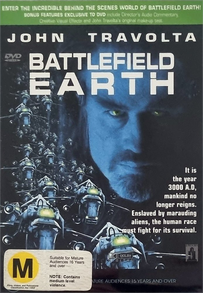 Battlefield Earth - 2000 (DVD) - Vinyl Kitchen