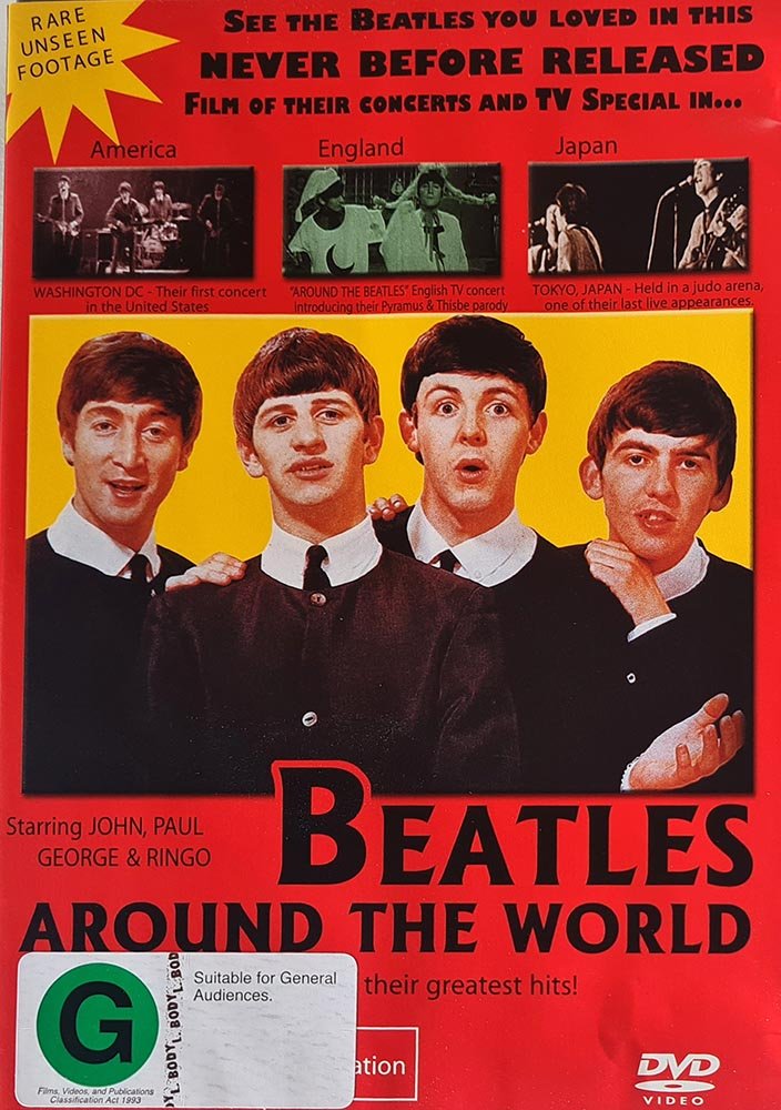 Beatles Around the World (DVD) - Vinyl Kitchen