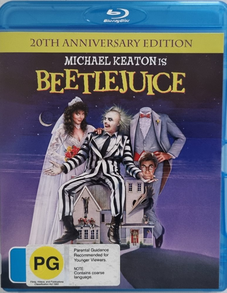 Beetlejuice - 1988 (Blu Ray) - Vinyl Kitchen