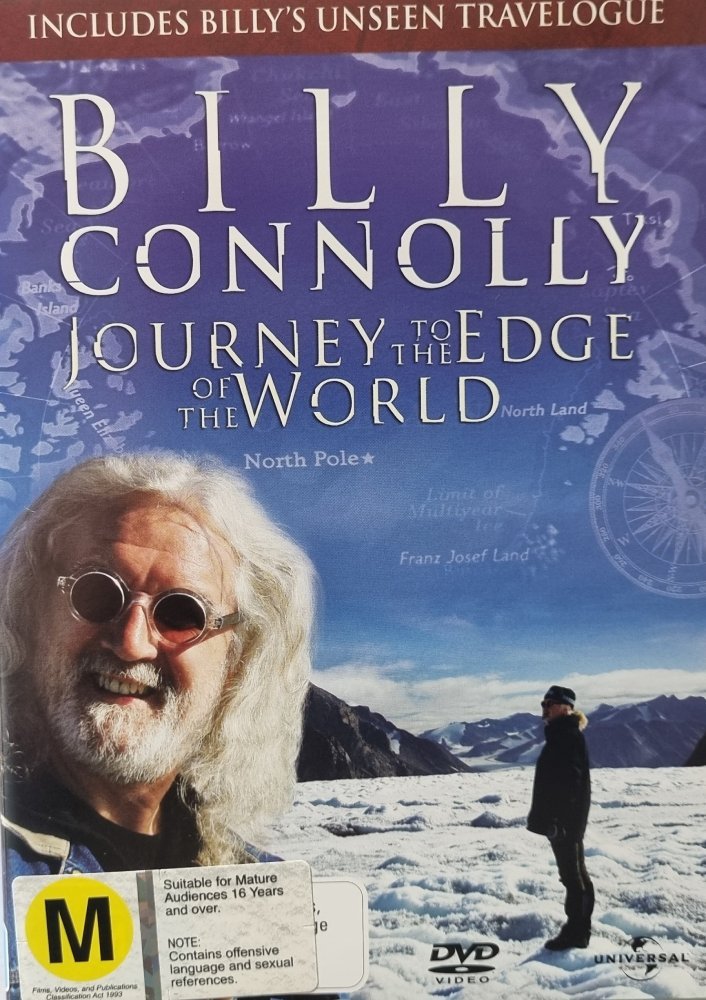 Billy Connolly - Journey to the Edge of the World (DVD) - Vinyl Kitchen