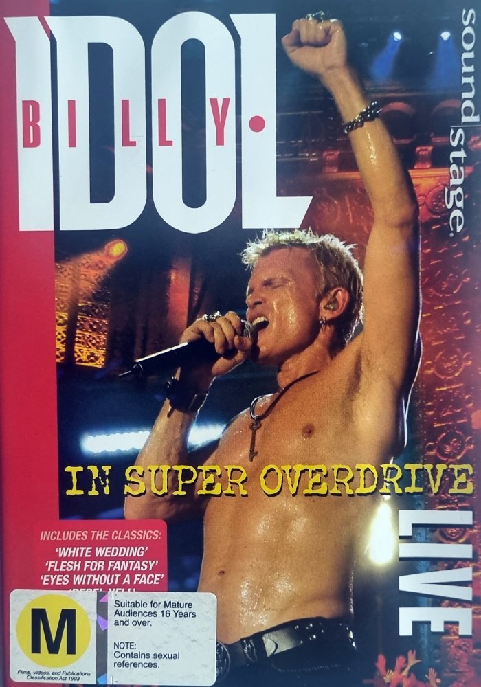 Billy Idol - In Super Overdrive Live (DVD) - Vinyl Kitchen