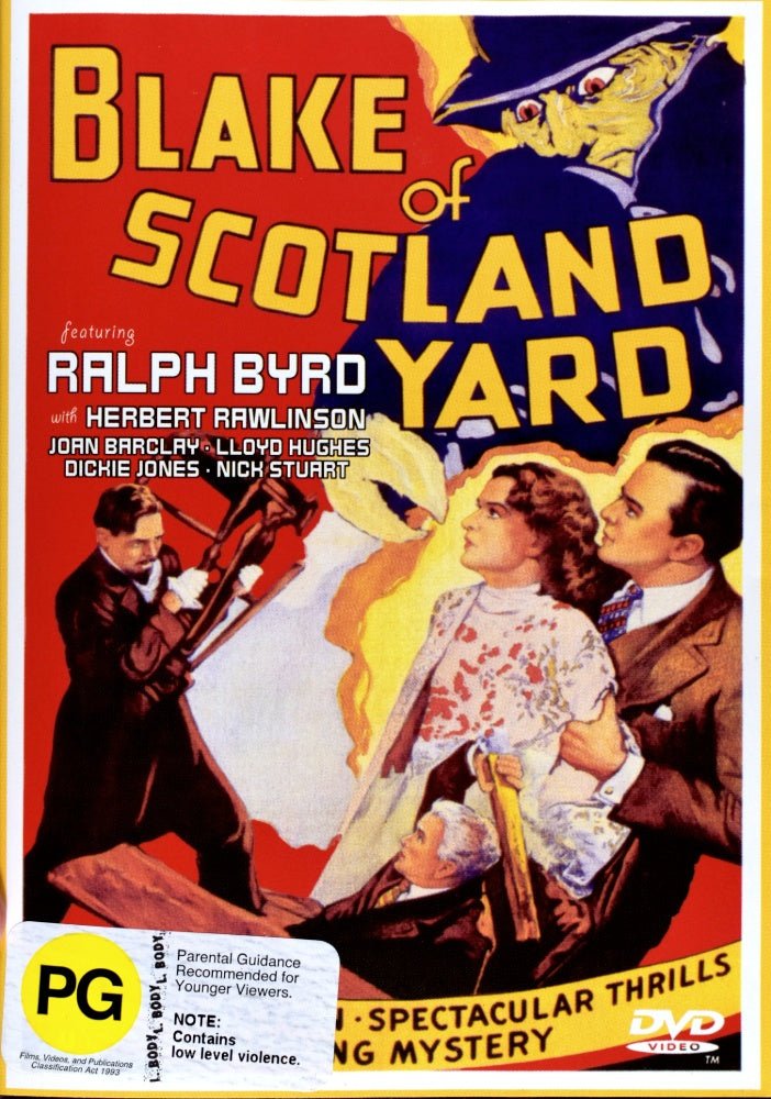 Blake of Scotland Yard - 1937 (DVD) - Vinyl Kitchen