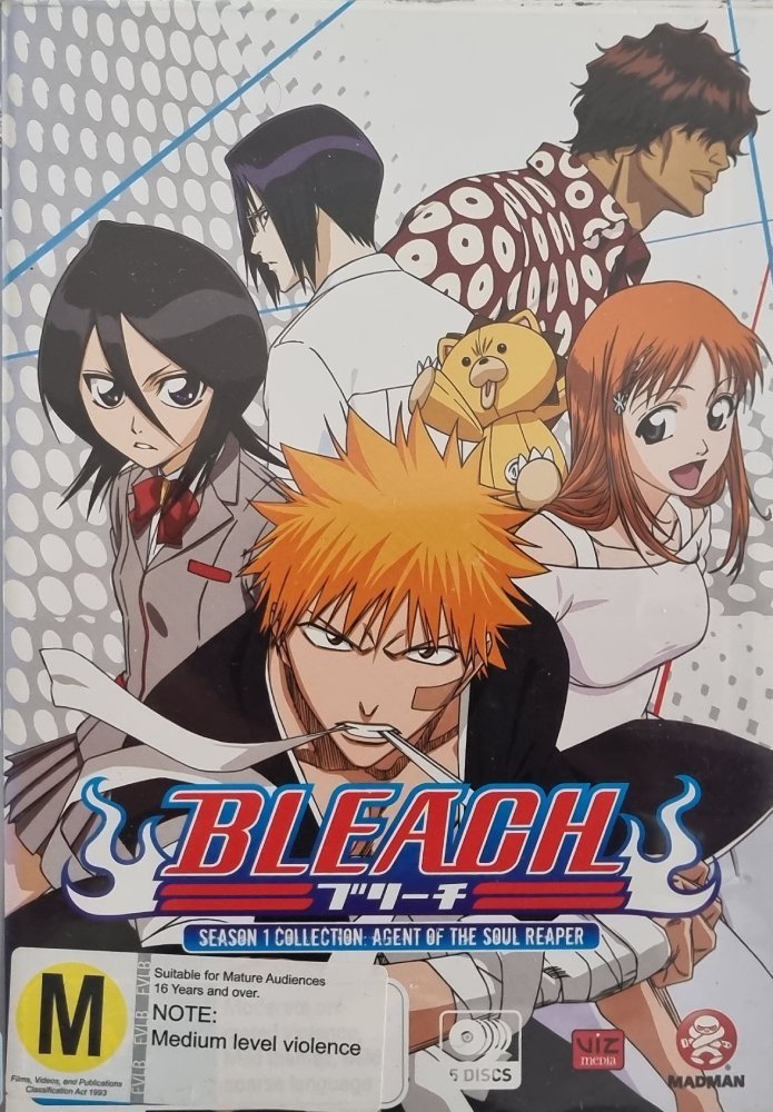 Bleach: Agent of the Soul Reaper - Season 1 Collection (5 DVD) - 2018 (DVD) - Vinyl Kitchen