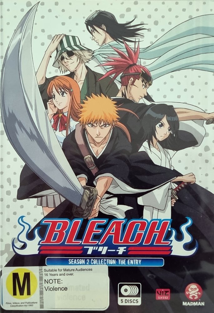 Bleach: The Entry - Season 2 Collection (5 DVD) - 2018 (DVD) - Vinyl Kitchen