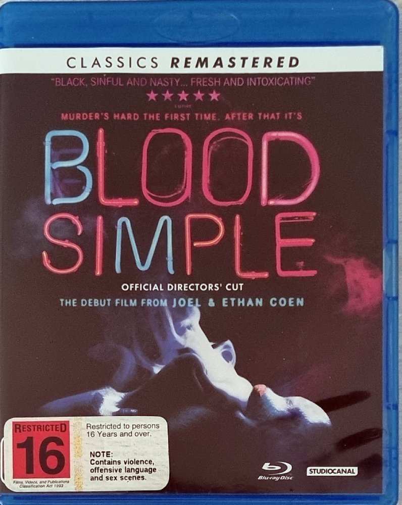 Blood Simple - 1984 (Blu Ray) - Vinyl Kitchen