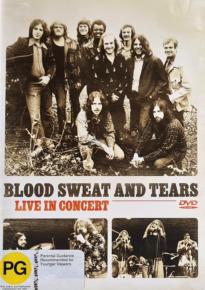 Blood Sweat and Tears - Live in Concert (DVD) - Vinyl Kitchen