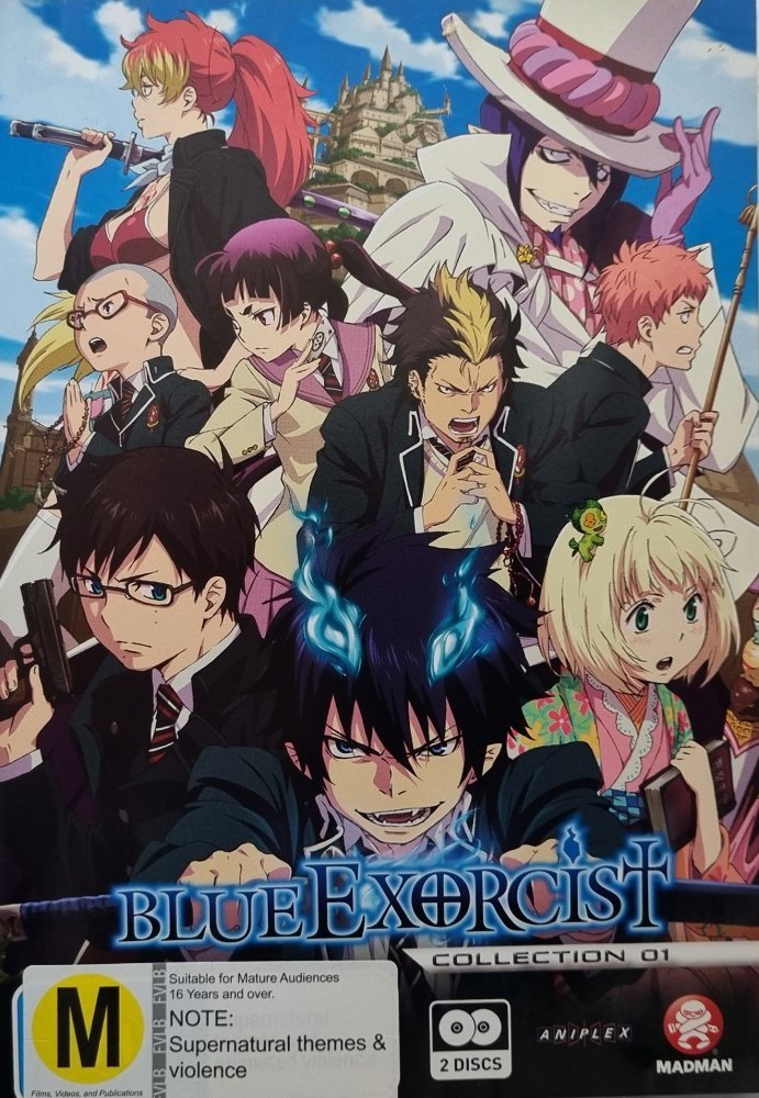 Blue Exorcist: Collection 1 - 2014 (DVD) - Vinyl Kitchen