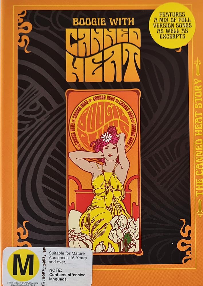 Boogie with Canned Heat - The Canned Heat Story (DVD) - Vinyl Kitchen